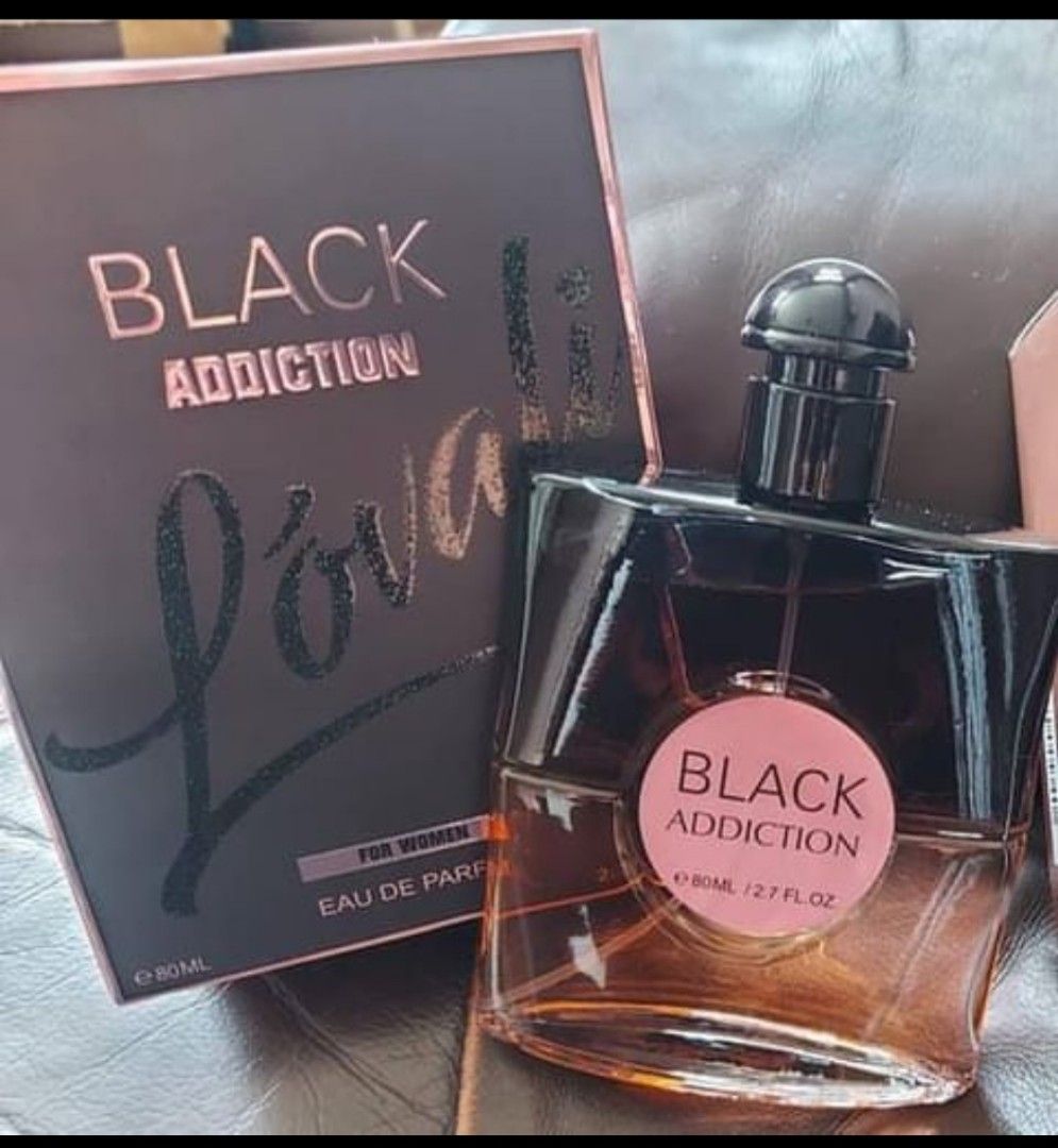 Black addiction lovali hotsell perfume