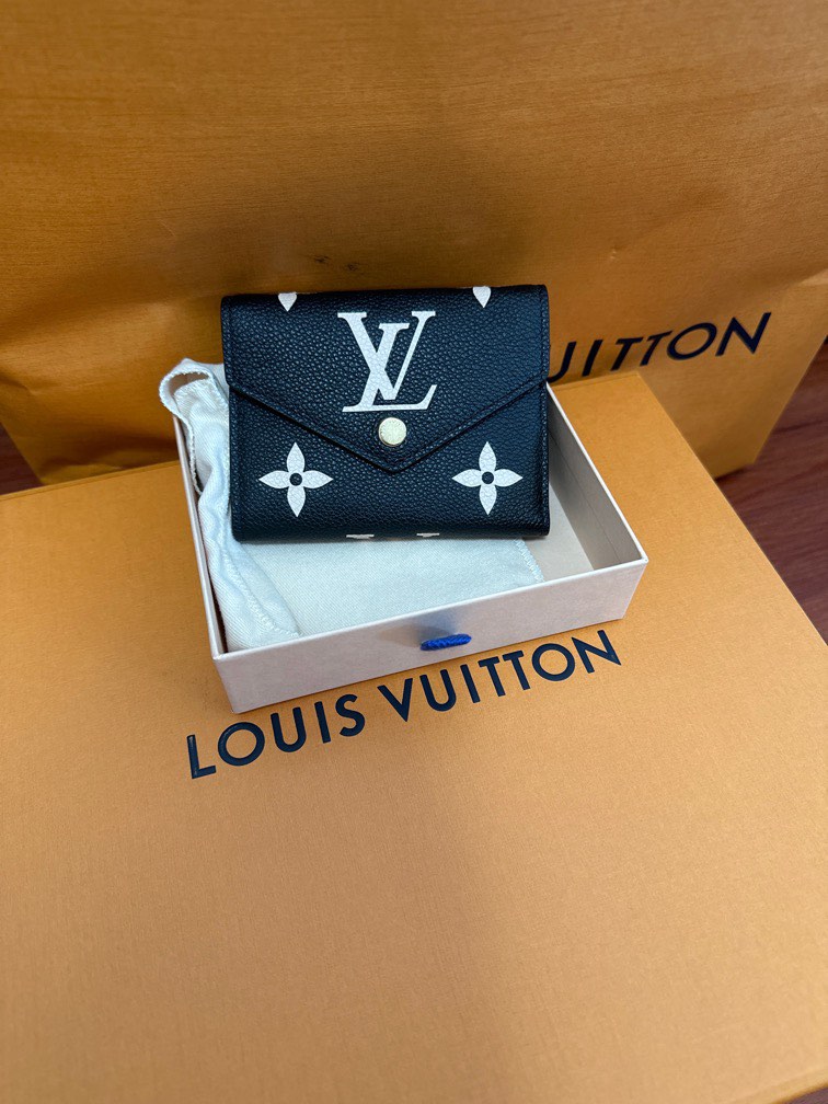Louis Vuitton Rosalie Coin Purse Noir M82333 Monogram Monogram Reverse Canvas