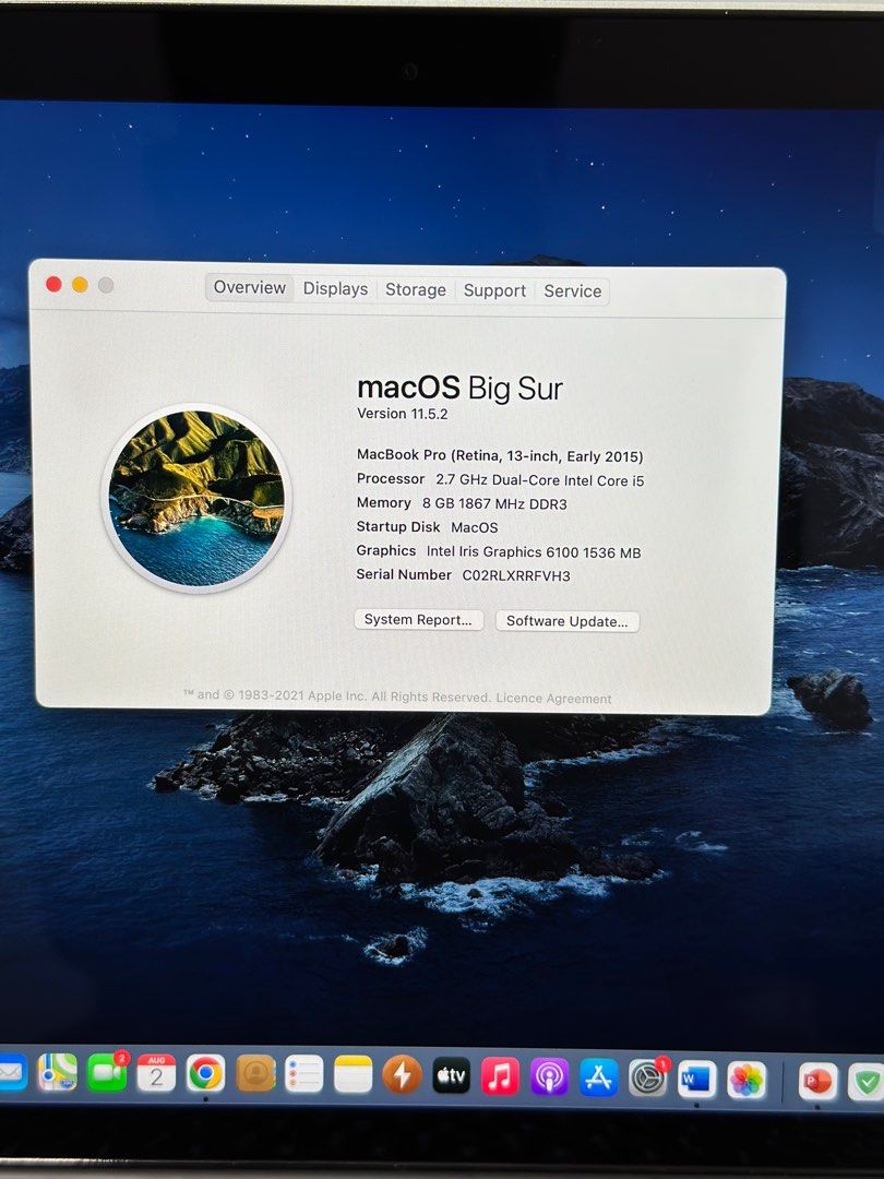 Macbook Pro 2015 Retina 13