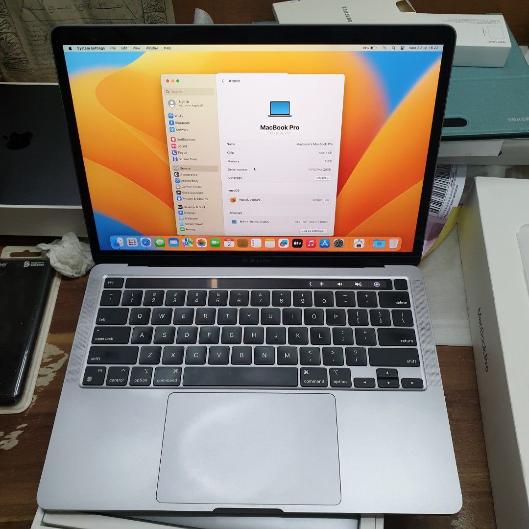 Macbook Air 2020 M1 8GB 256GB 13インチ - MacBook本体