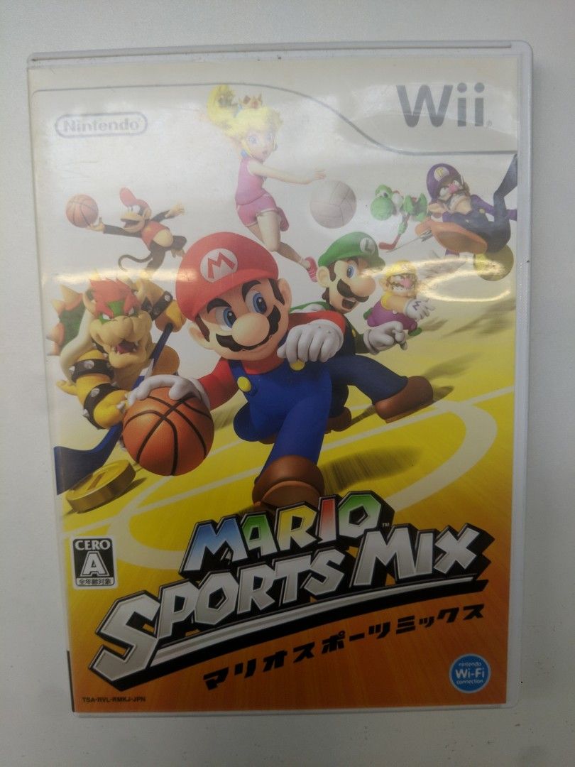 Mario Sports Mix Nintendo Wii used Good Condition from Japan