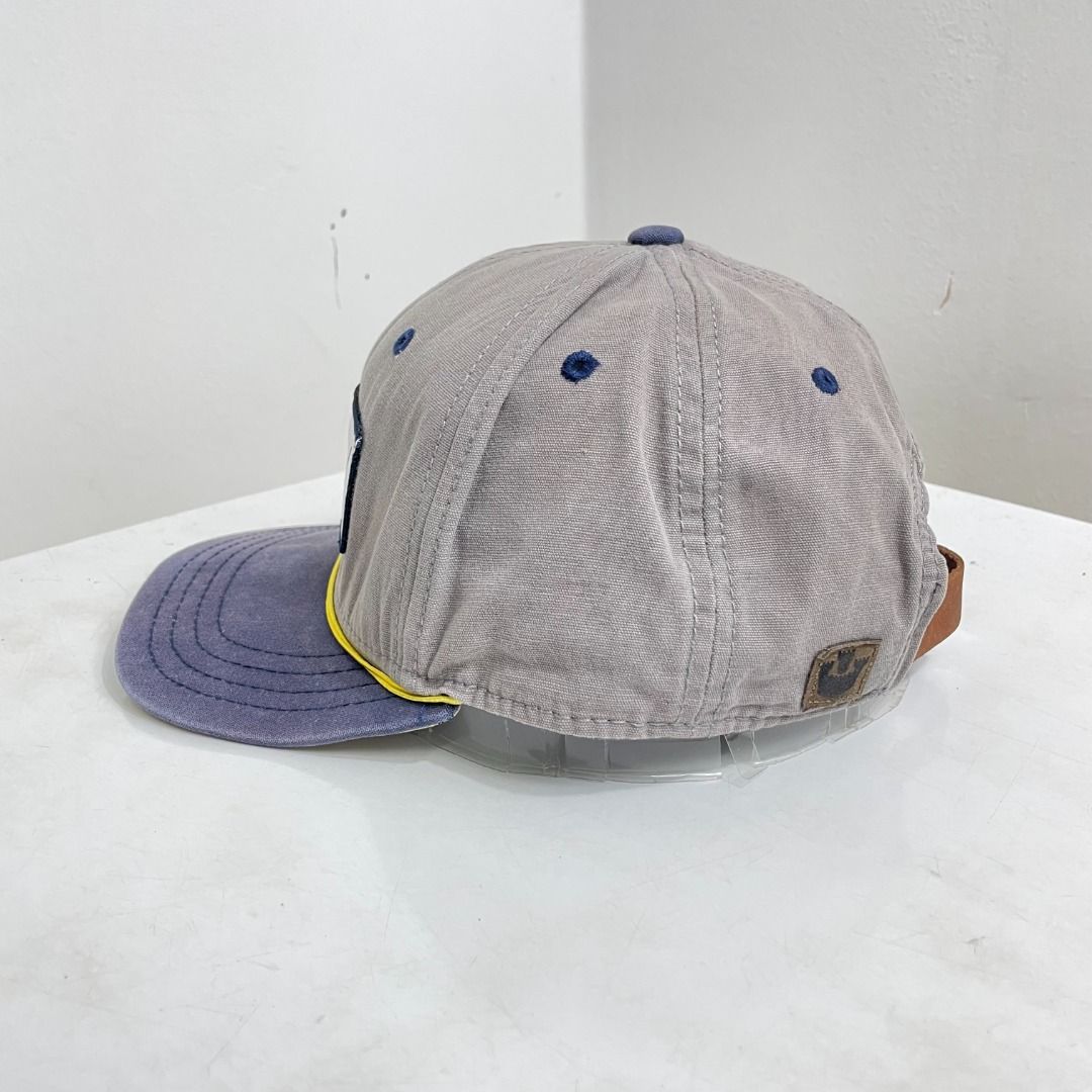 MARLIN FISH GOORIN BROS HAT CAP TOPI BASEBALL TALI KAPAL LEATHER