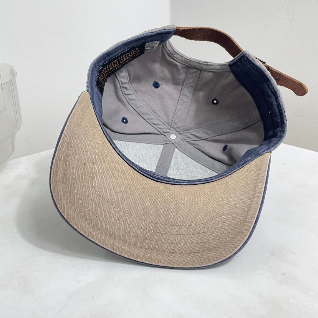 MARLIN FISH GOORIN BROS HAT CAP TOPI BASEBALL TALI KAPAL LEATHER