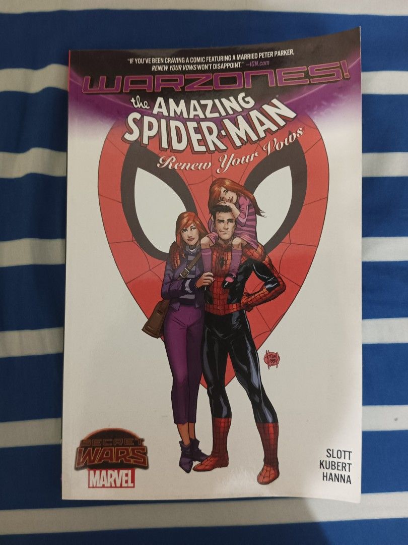 Amazing Spider-Man: Renew Your Vows TPB (Category: Comics & Manga) located in San Fernando. Submitted by alx.lgrnd (Listing ID 1246671485, Image 1). Description: RFS: Decluttering Shipping: via LBC (COD/COP) shouldered by buyer Meet-ups: Pampanga area only.