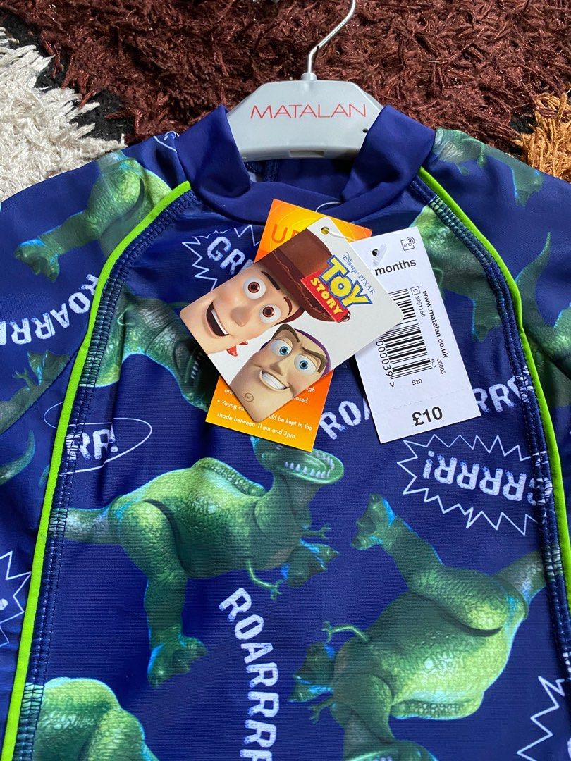 MATALAN TOY STORY SWIMSUIT SWIMWEAR, Babies & Kids, Babies & Kids ...