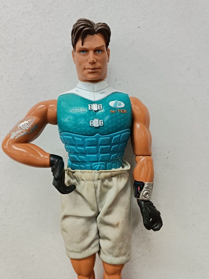 Mattel Max Steel GI Joe 1998 Articulated Poseable Action Figure on