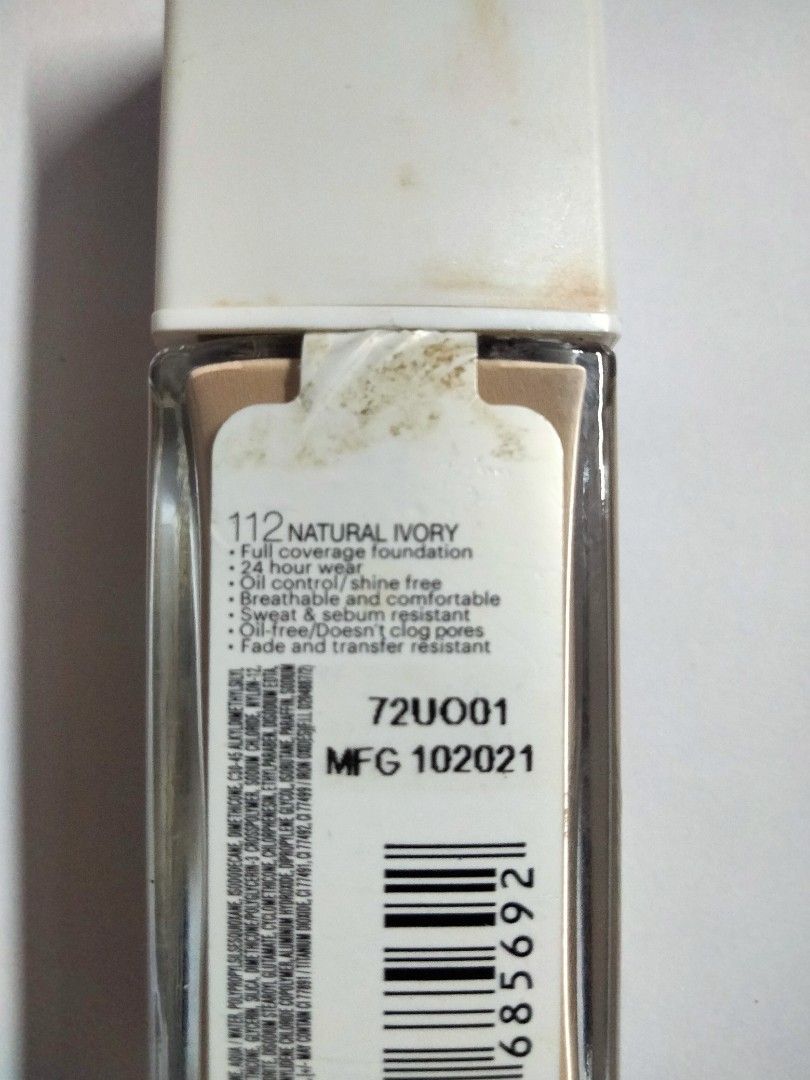 Maybelline foundation, Beauty & Personal Care, Face, Makeup on Carousell