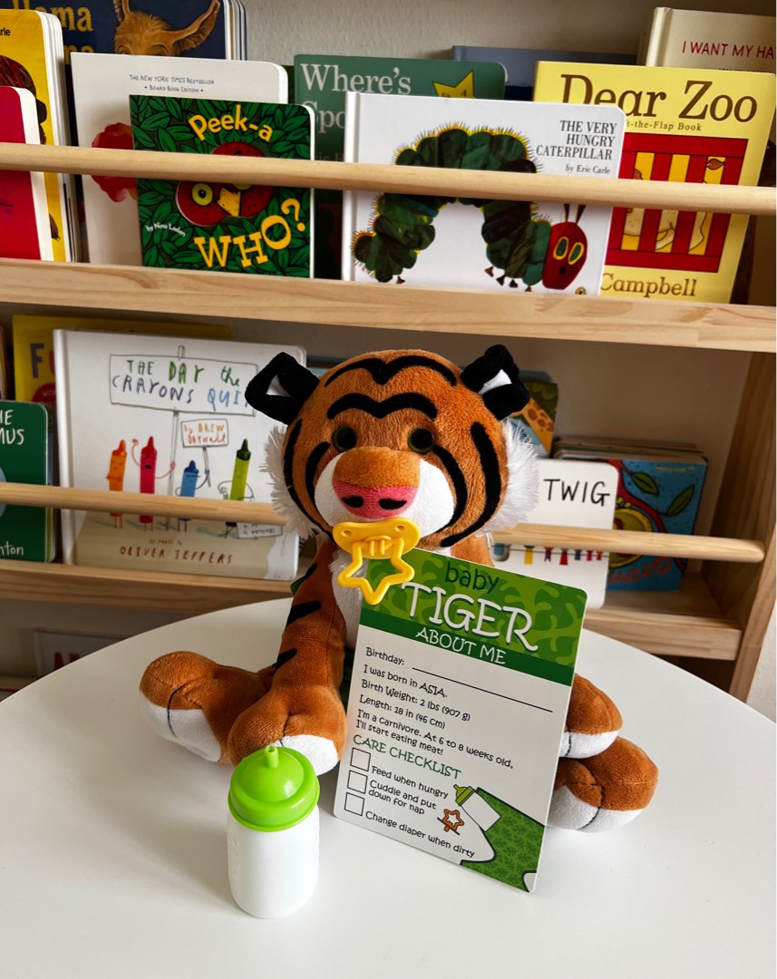 Melissa Doug Adopt A Tiger Babies Kids Infant Playtime on