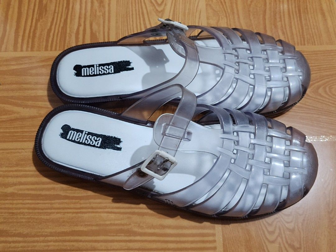 Melissa Jelly Sandals, Women's Fashion, Footwear, Flats & Sandals on