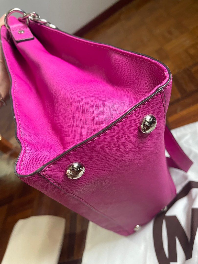 Michael kors hamilton discount large saffiano leather tote