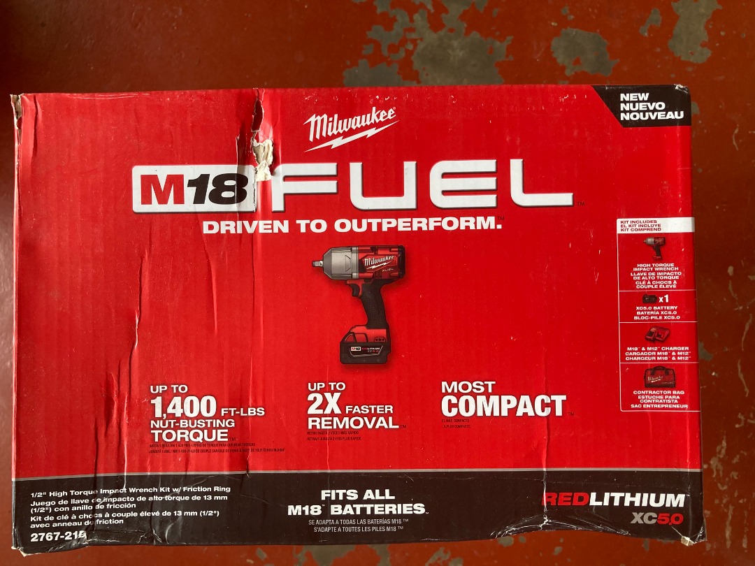 Milwaukee 276721B M18 FUEL 18Volt LithiumIon Brushless Cordless 1/2