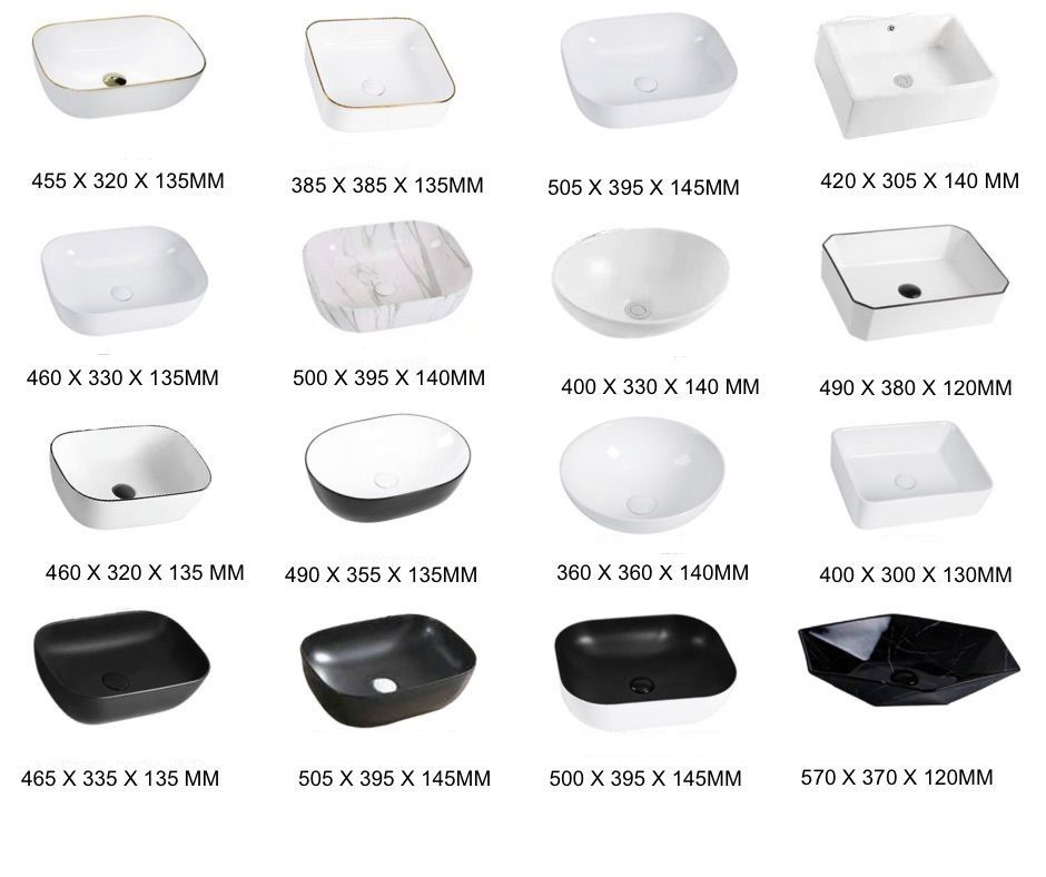 Mirror Table Top Basin Furniture & Home Living, Bathroom & Kitchen Fixtures on Carousell