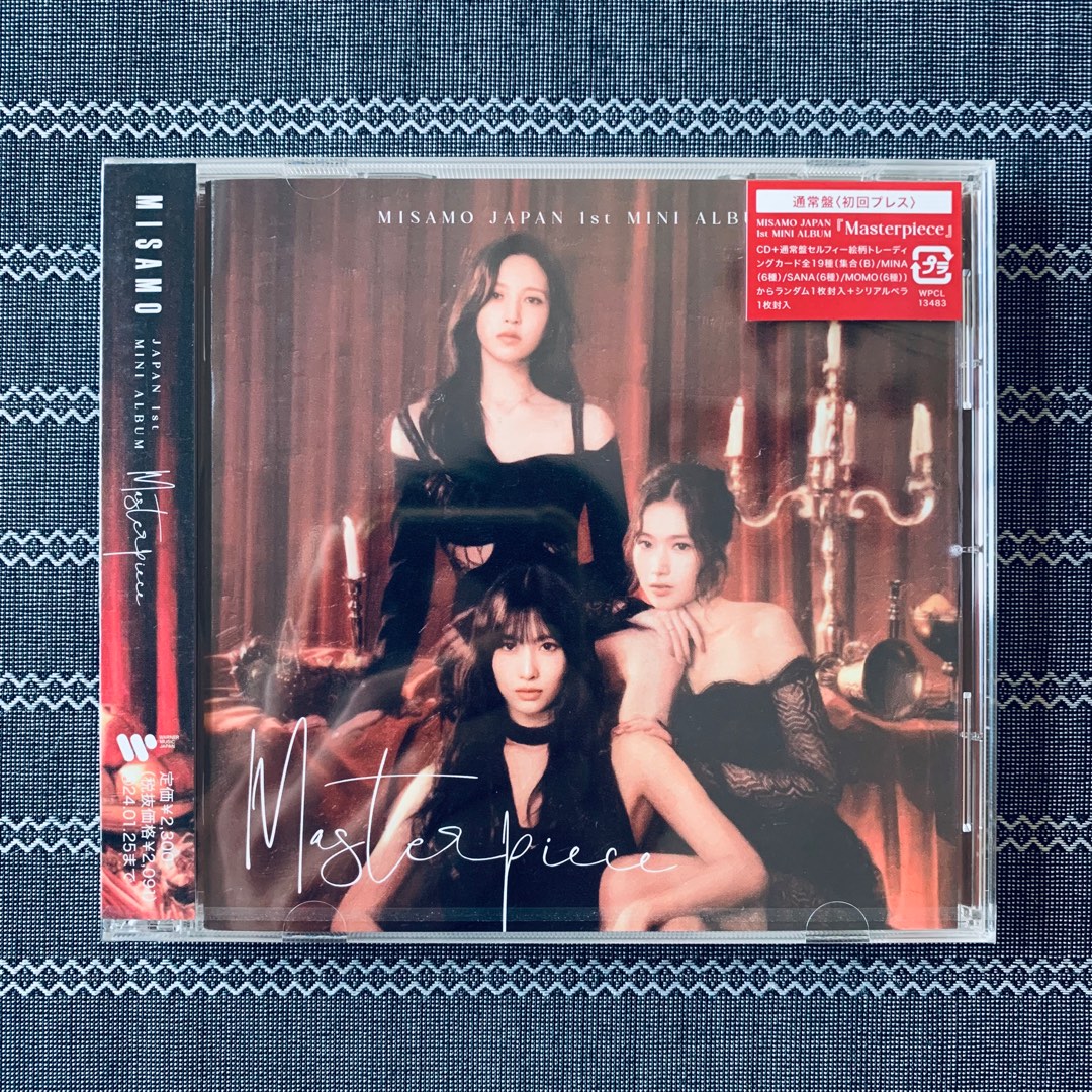 保証規定MISAMO masterpiece 初回豪華限定版 サナ トレカ K-POP・アジア