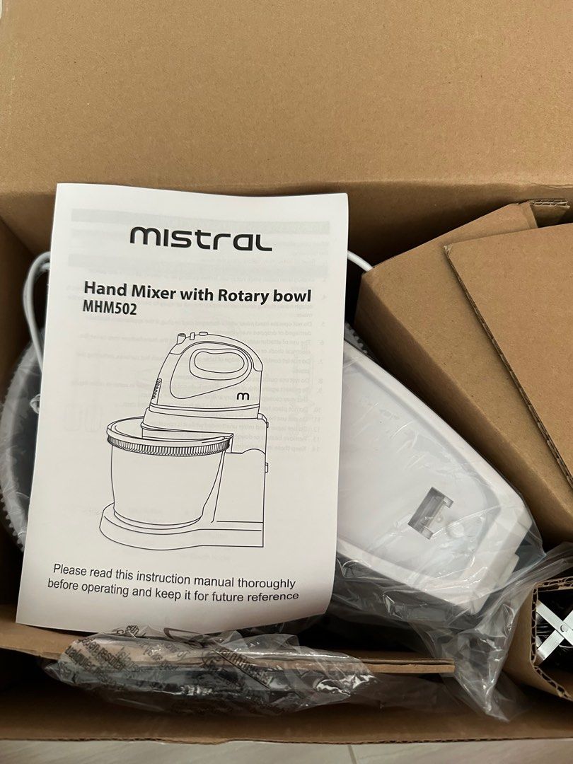 Mistral Stand Mixer, TV & Home Appliances, Kitchen Appliances, Hand