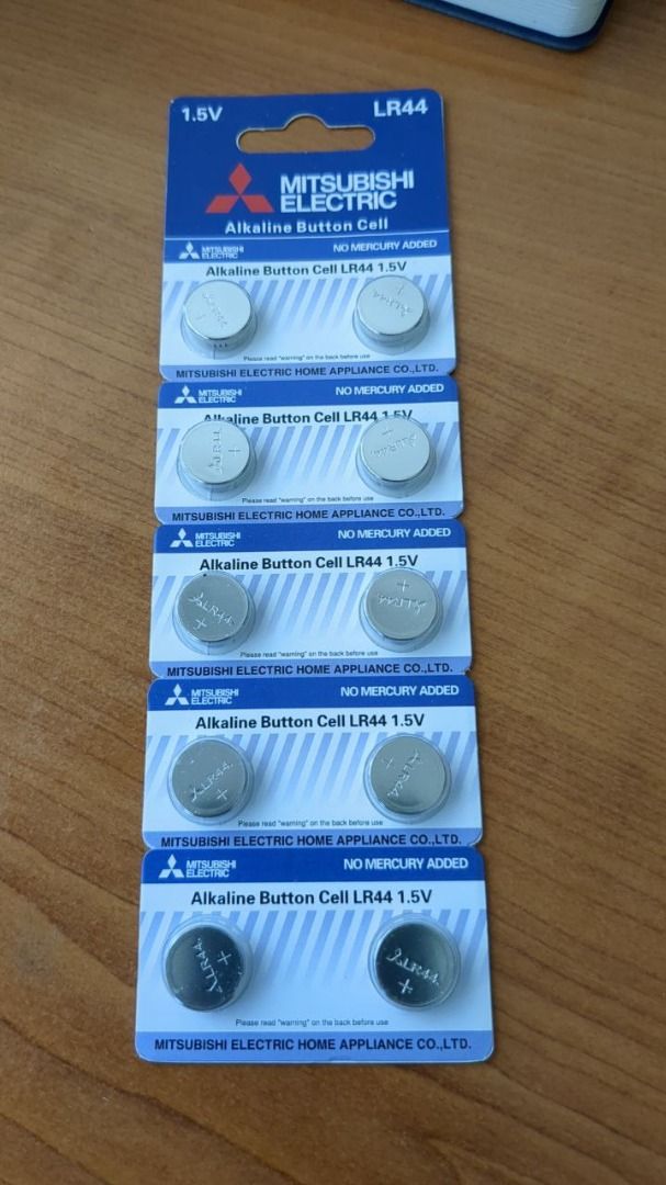 Mitsubishi Alkaline Button Cell Battery Battery Replacement A76