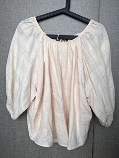 MNG off shoulder blouse