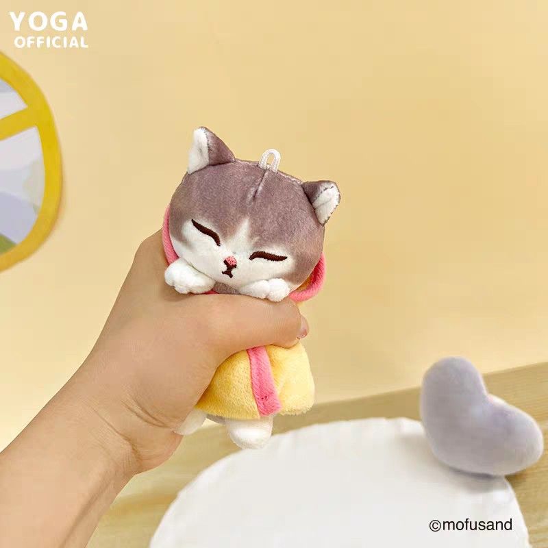 [MOFUSAND] MOFUSAND KAWAII KITTY CATS BLANKET SERIES PLUSH TOY STUFFED ...
