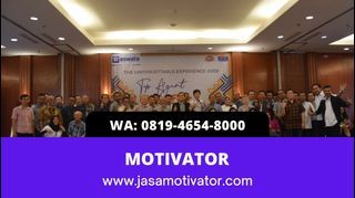 Motivator Capacity Building Padang Lucu!! (0819-4654-8000)
