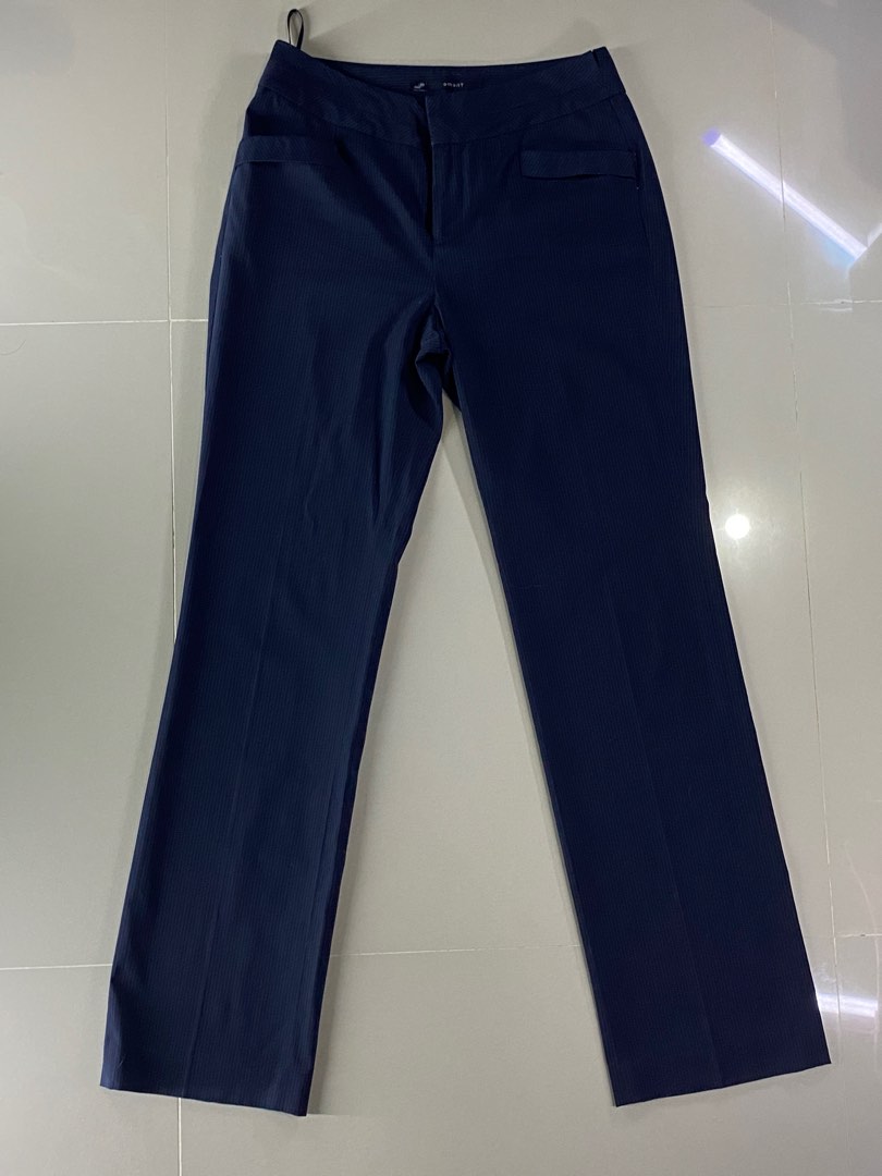 Navy Blue Trousers on Carousell