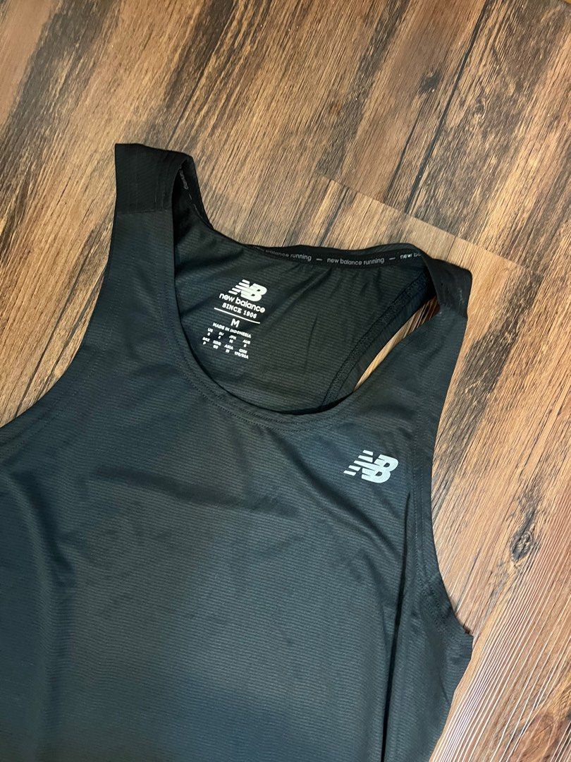 New balance dry fit tank top, Men's Fashion, Activewear on Carousell