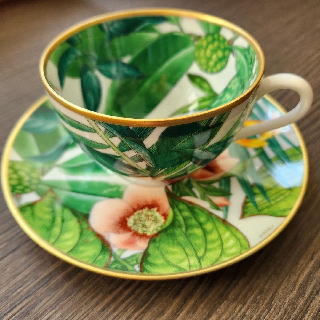 Passifolia tea cup and saucer