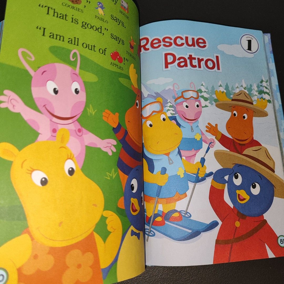 Nick Jr. The Backyardigans Books Set of 3 on Carousell