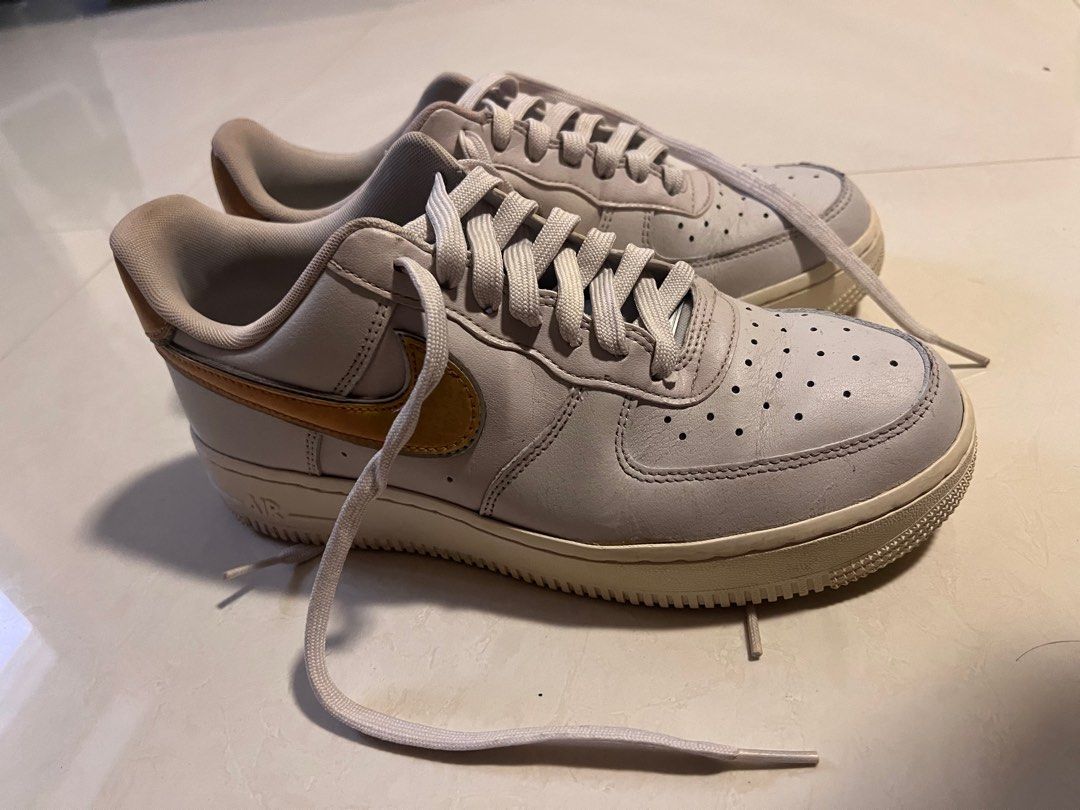 air force 1 with holographic nike sign