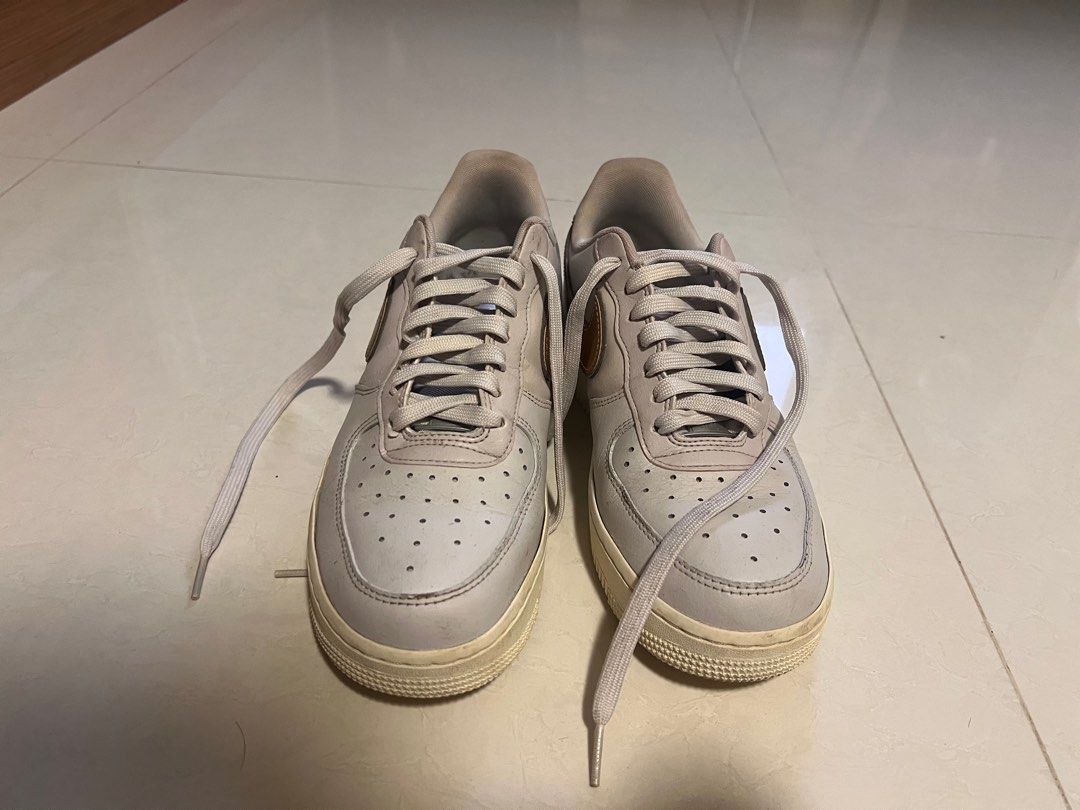 air force 1 with holographic nike sign