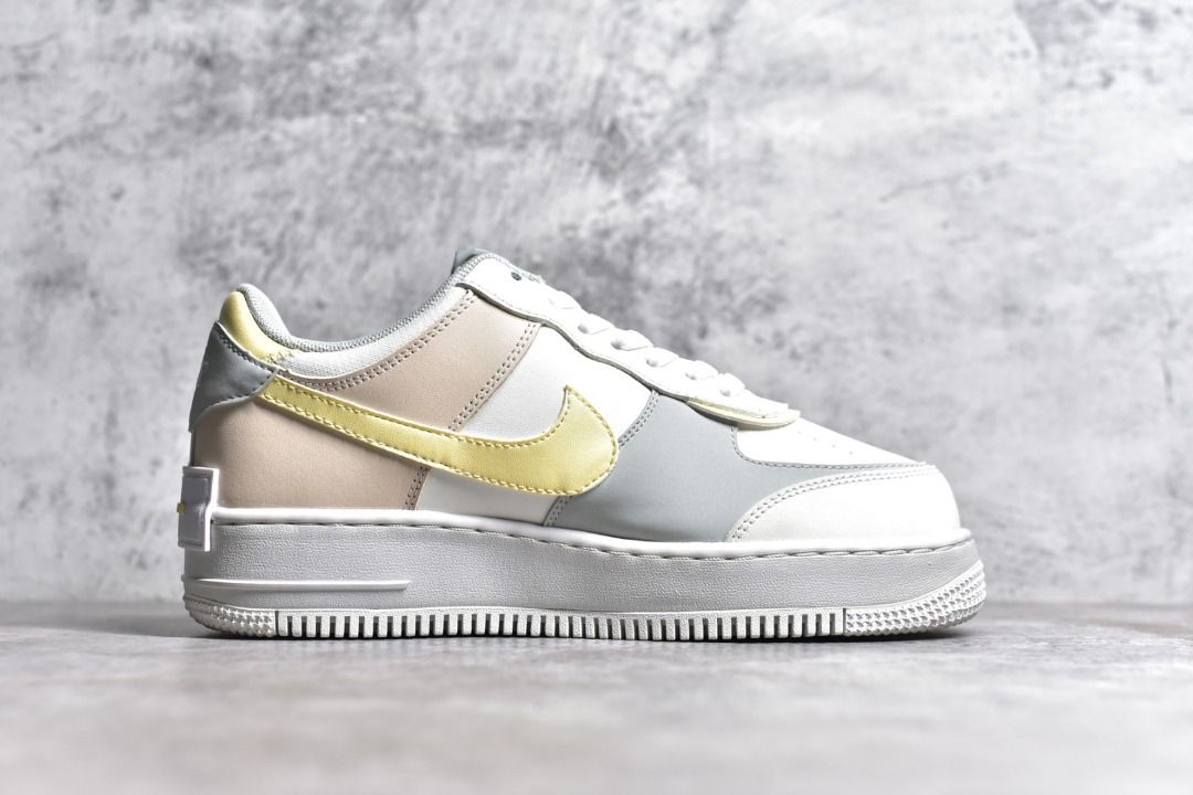 Nike Air Force 1 Low Shadow Sail Light Silver Citron Tint shoes