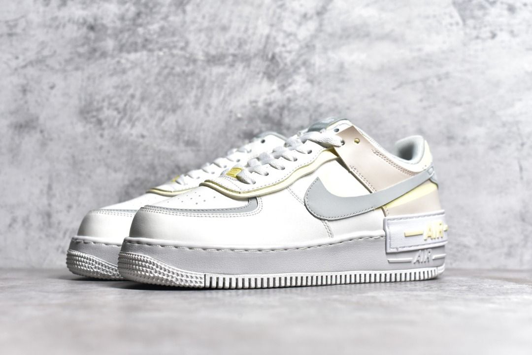 Nike Air Force 1 Low Shadow Sail Light Silver Citron Tint shoes