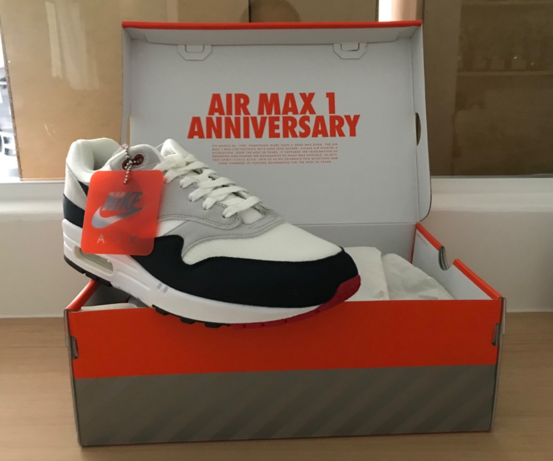 Air max 1 anniversary obsidian review hot sale