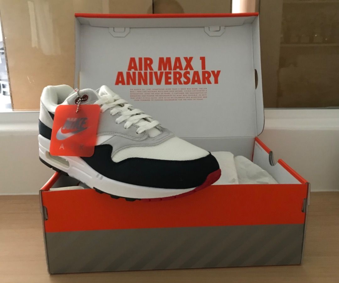 Nike Air Max 1 Anniversary Obsidian NIB