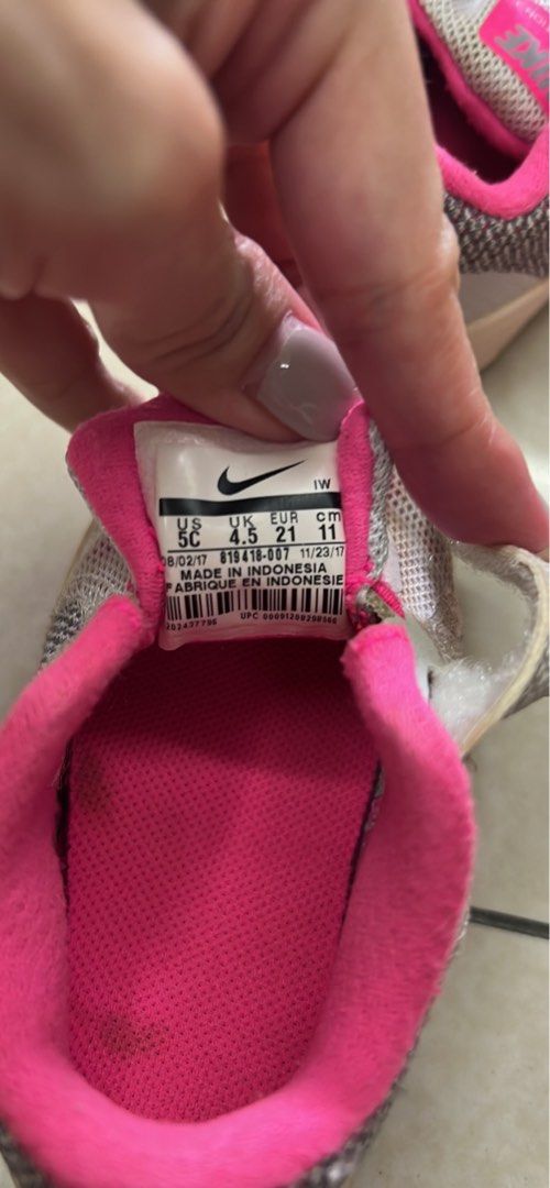Nike baby shoe Babies Kids Babies Kids Fashion on Carousell