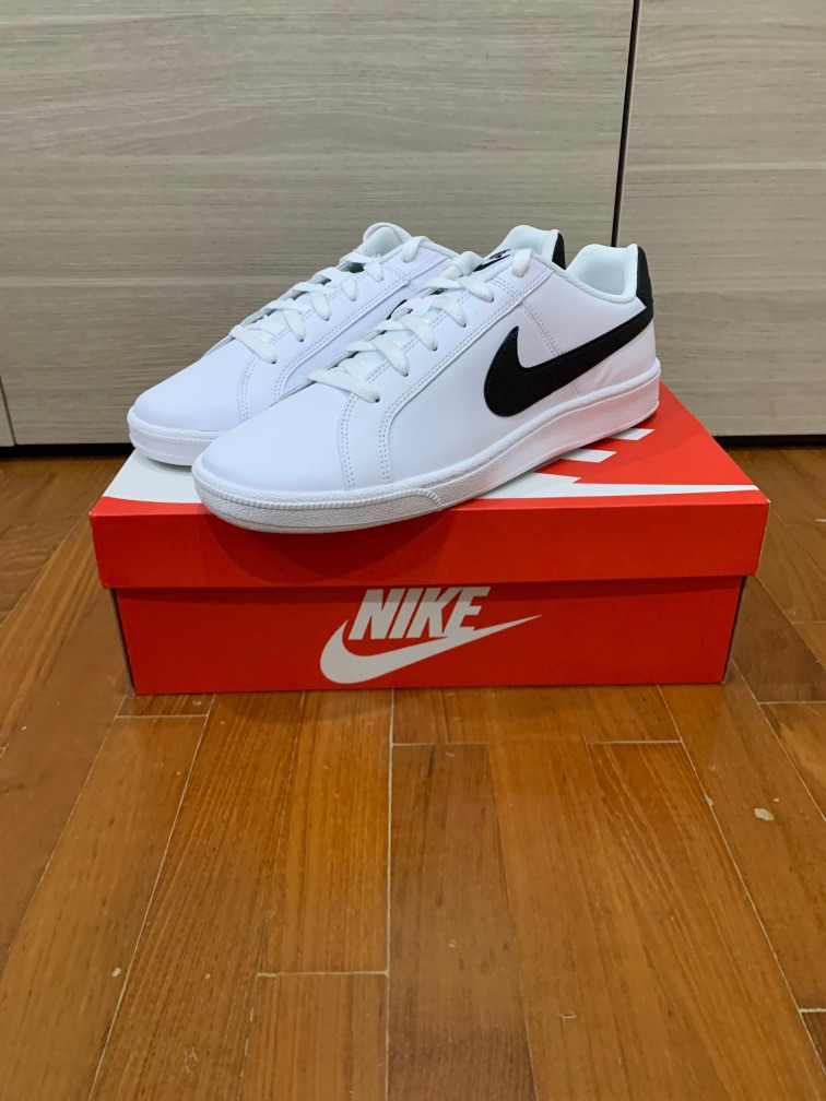 Nike Court Royale White Black Men #39 s Fashion Footwear Sneakers on