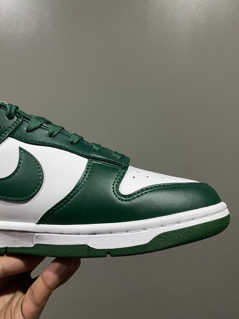 spartan green dunk lows