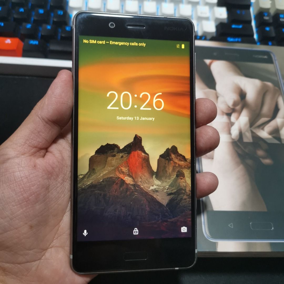 NOKIA 8 TA-1004 DS | Item Code: 97055 (Category: Android Others) located in Caloocan City. Submitted by christian.montalban (Listing ID 1246694197, Image 1). Description: NOKIA 8 TA-1004 DS | Item Code: 97055 Price: P3,099.00 Color: Steel 64GB ROM | 4GB RAM 5.3" WQHD 2K Screen (554ppi) LCD Display 3,090 mAh Li-ion Non-Removable Battery Android: 8.1.0 Issue: Yellowish Display Package: Unit, Manual, and Box Only .