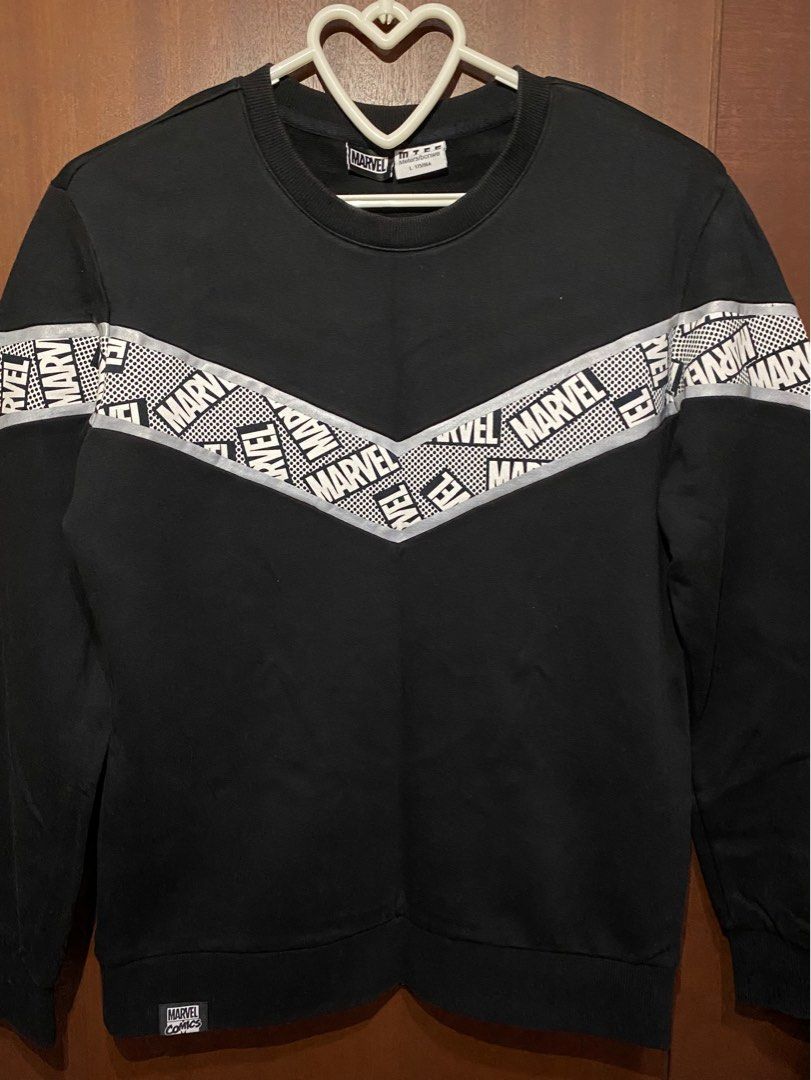 Official Marvel Pullover Reflective Strip Men s Fashion Tops