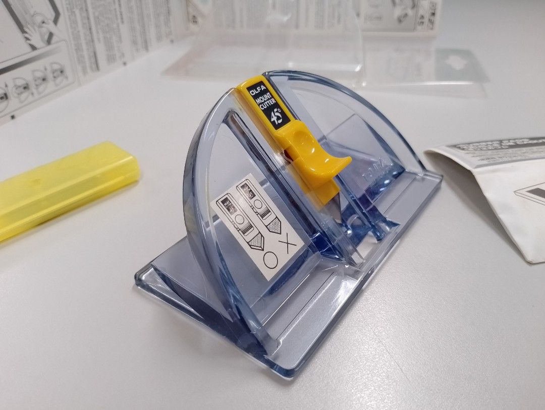 OLFA 45 Degree Mount Board Cutter (MC45/2B, Hobbies & Toys, Stationery