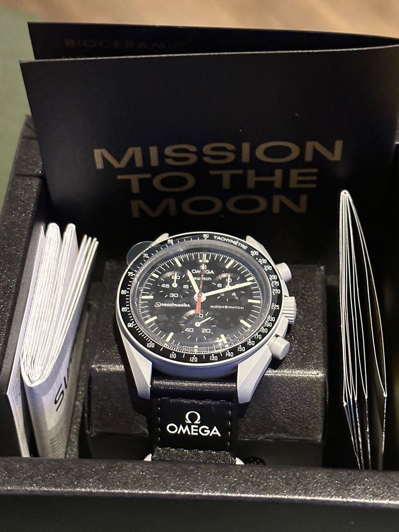 Omega x Swatch - Mission to the Moon ( limited edition ), 名牌 