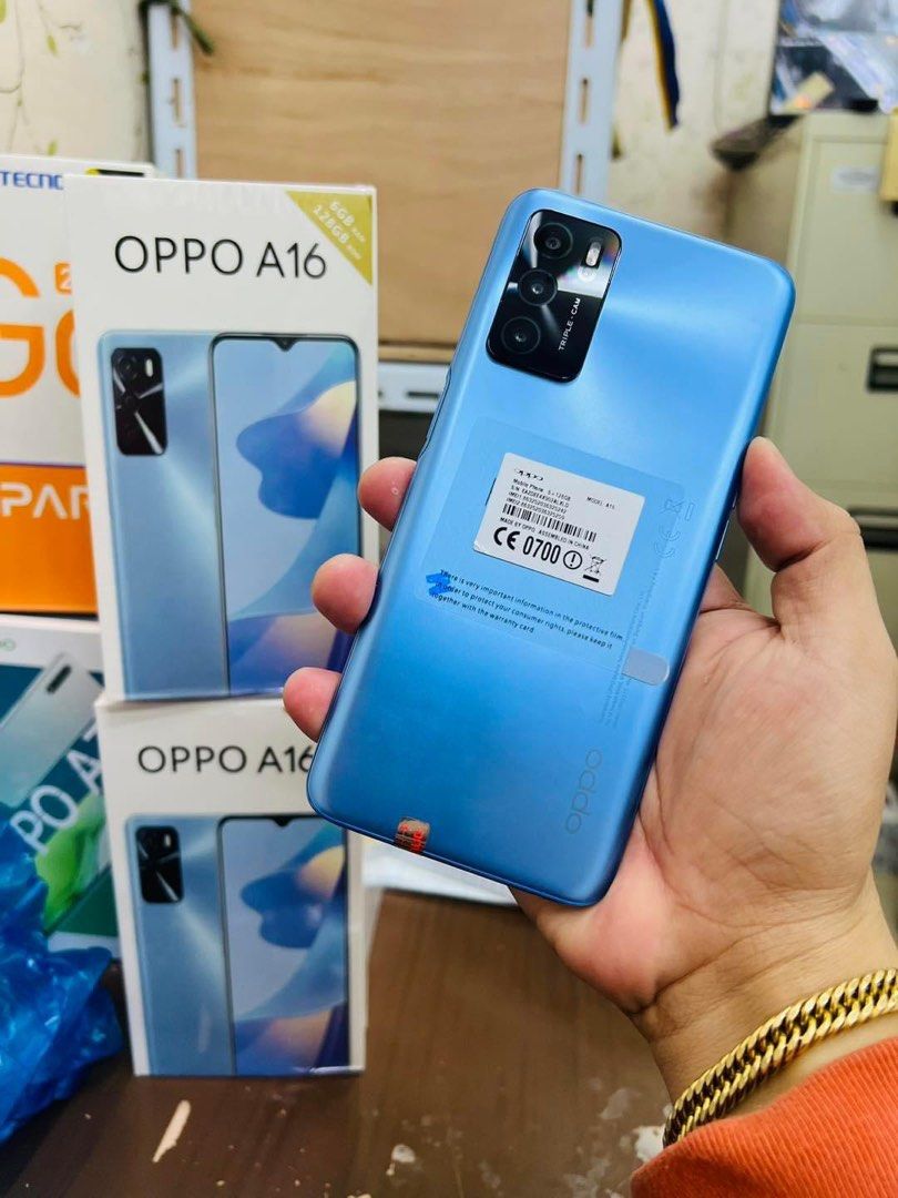 OPPO A16 -Especificaciones