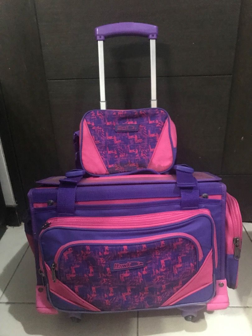 Original Hawk Trolley Bag for school