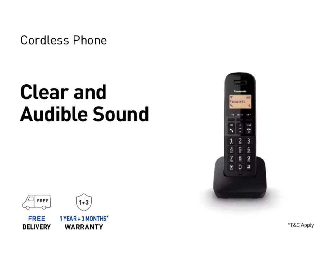 Panasonic Cordless Phone KXTGB310CX, Mobile Phones & Gadgets, Other