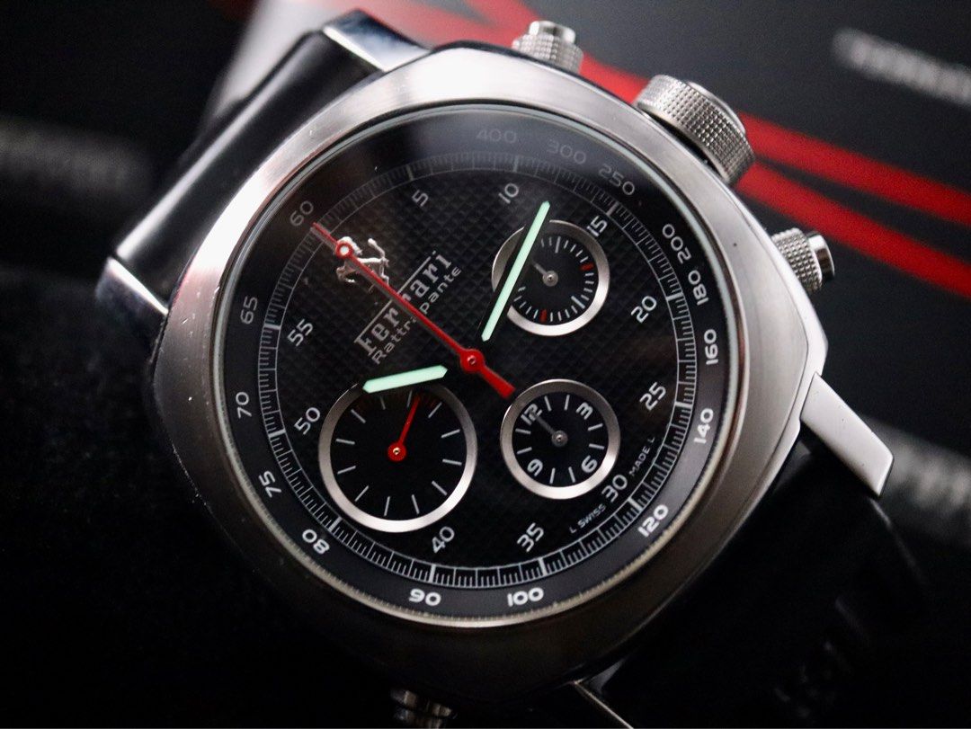 Panerai Ferrari Granturismo Rattrapante Black FER00005 Luxury