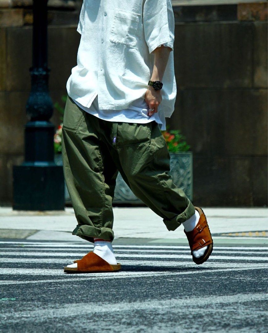 全新| THE NORTH FACE Purple Label Ripstop Wide Cropped Pants 