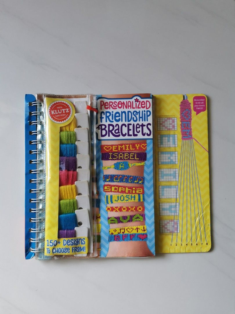 klutz  Toys  Klutz Friendship Bracelets Book And Craft Thread  Poshmark