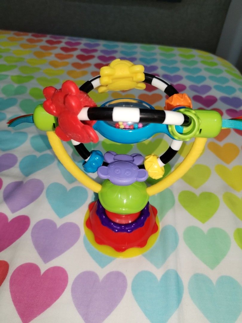 Playgro High Chair Spinning Toy Babies Kids Infant Playtime on