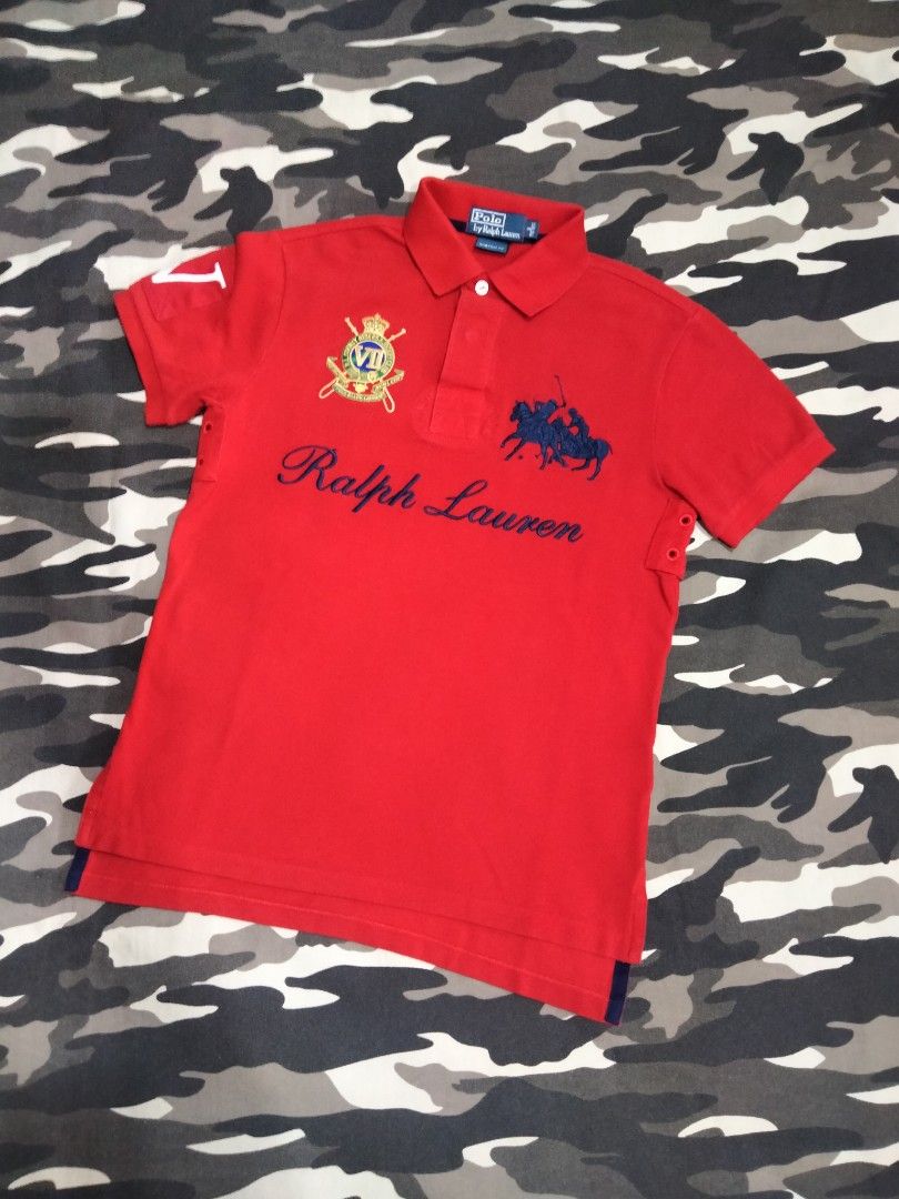 Polo Ralph Lauren dual jockey spellout tshirt kolar Men s Fashion