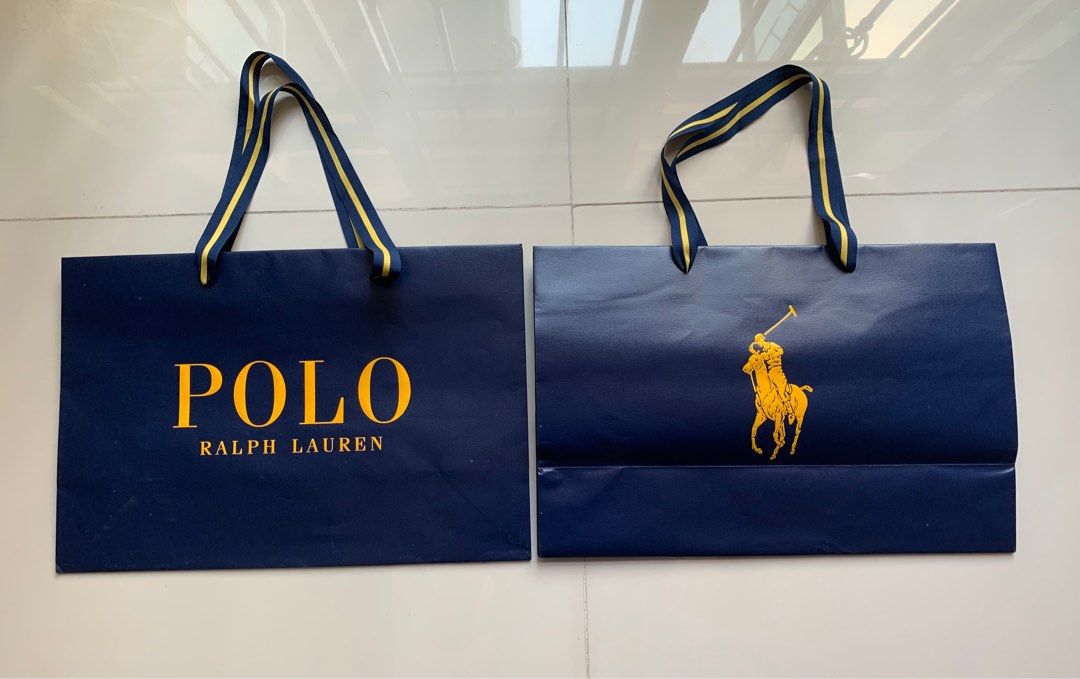 Polo paper bag sale