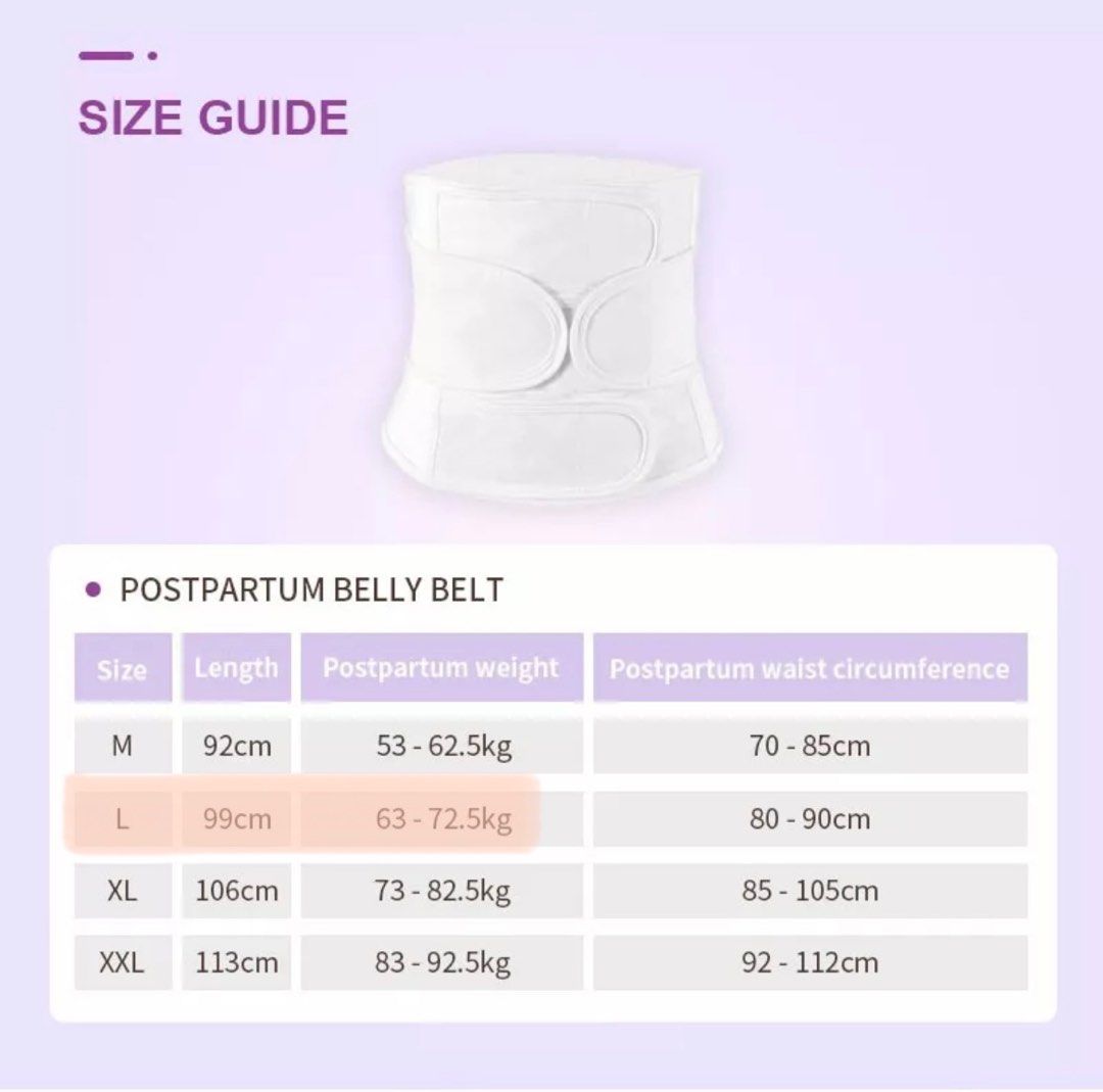 Postpartum Binder Hospital grade Horigen Belly Binder on Carousell