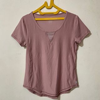 [PRELOVED] Gottex Sport Top Tee Pink / Kaos atasan olahraga